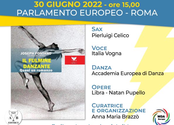 Presentazione del libro al Parlamento Europeo – “IL FULMINE DANZANTE QUASI UN ROMANZO”